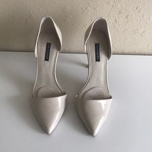 Ava & Aiden Cap Toe Tan Nude Beige 6.5 Pumps Heels